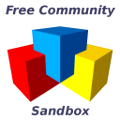 Free Community Sandbox - Logo - 001