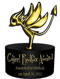 Gajeel Redfox Award 1