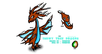 Snowy Tree Dragon