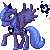 FANMADE Princess Luna sprite.gif