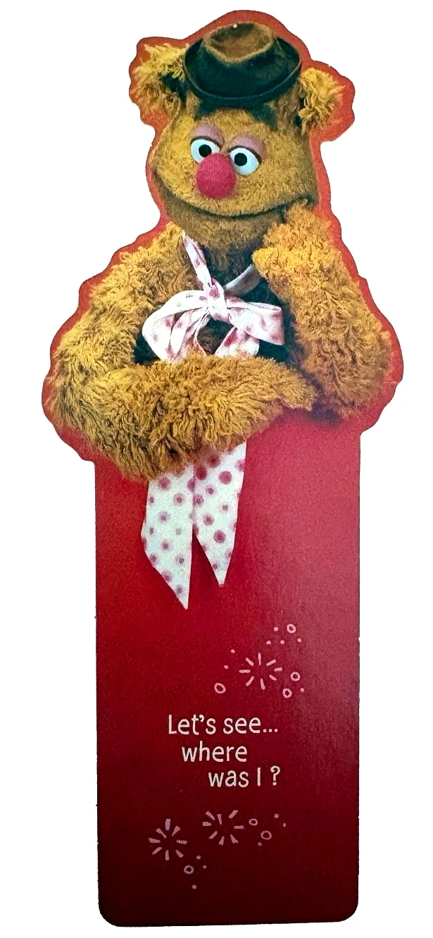 Hallmark 1980 fozzie bookmark.jpg (24 KB) Hallmark 1980 fozzie bookmark