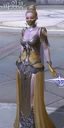 Corrupt judges cloth mustard female