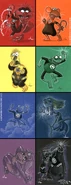 Amy Mebberson Green Lantern spectrum