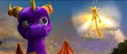 Sparx with Spyro