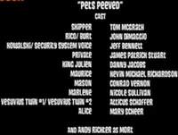 Pets peeved cast