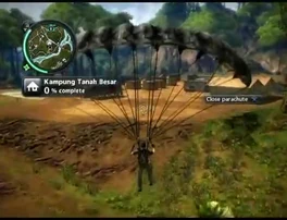 Just Cause 2 - Kampung Tanah Besar - civilian village 04