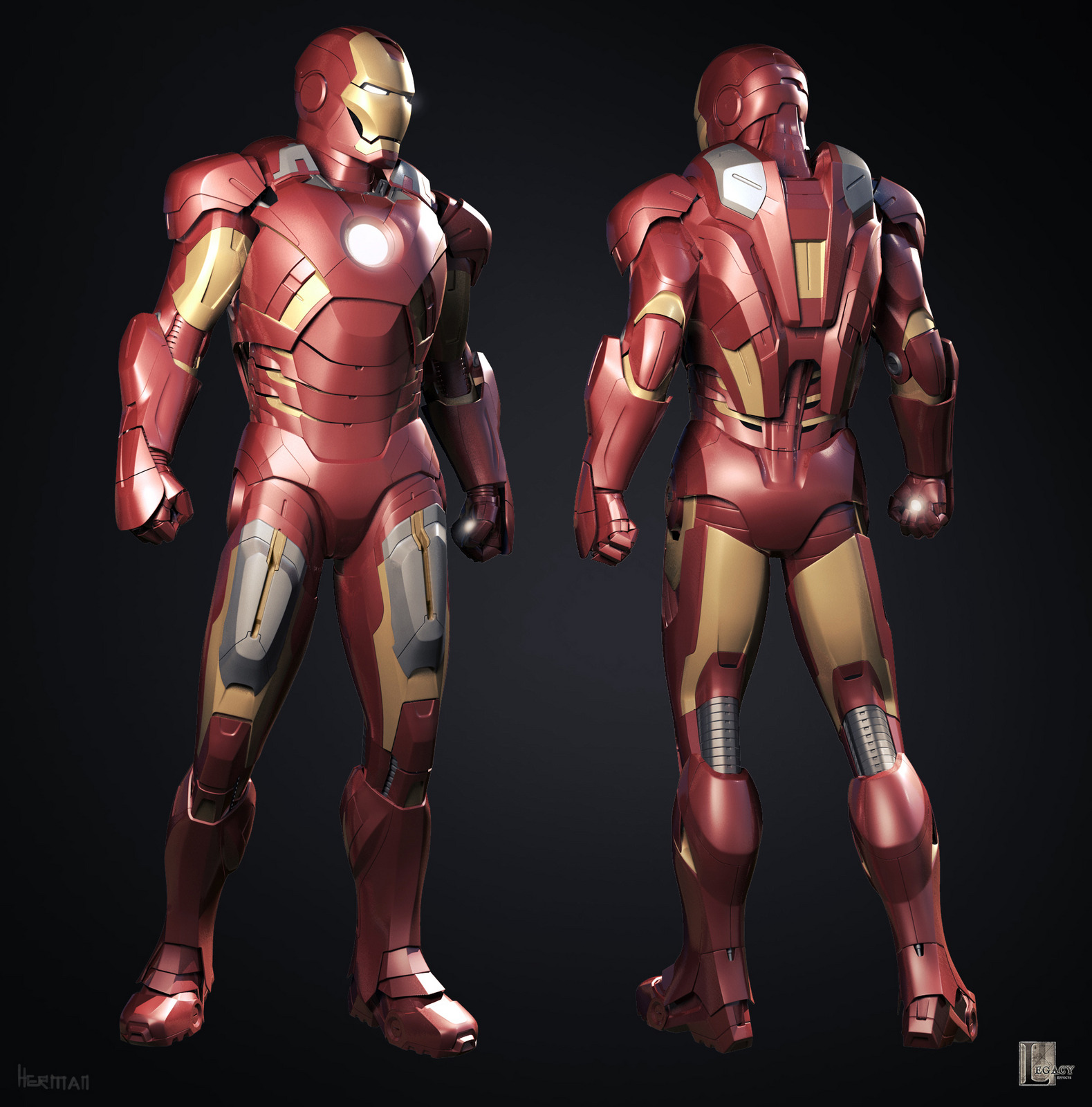 iron man chest armor