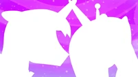 Cadance and Shining Armor use the power of love S2E26