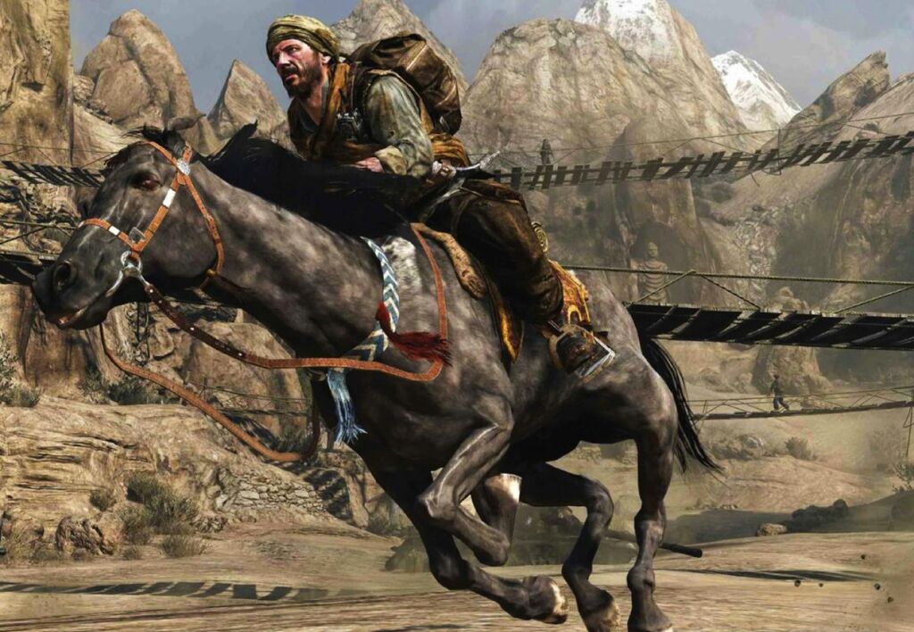 call of duty horseback assault