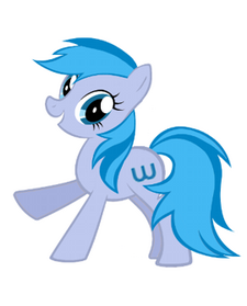 Wikia pony white box