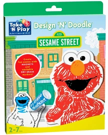 Take 'n' play sesame street design 'n' doodle
