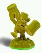 Flocked Stump Smash