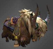 Yak mount brown