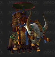 Travelers yak mount