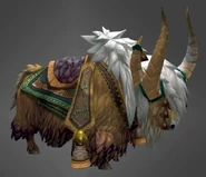 Yak mount yellow