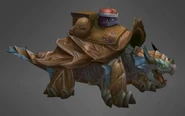 Dragon turtle mount blue