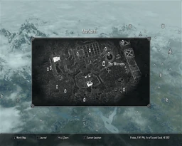 The Warrens map