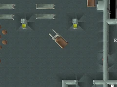 Repair forklift