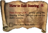 Scroll HowtoExitSteering