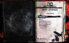 War journal (Index)