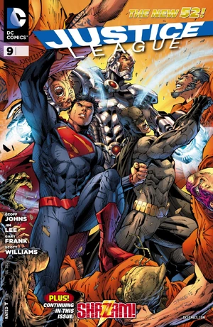 Cover for Justice League #9