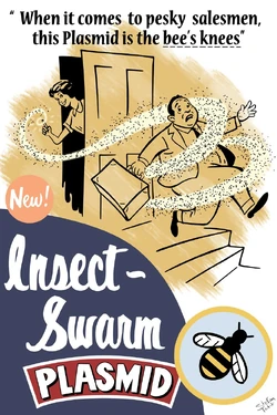 Insect swarm plasmid by tinamin1-d4jh31s