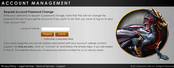 Mythic Password Recov