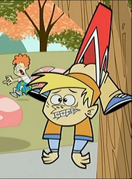 Brace kid wedgie