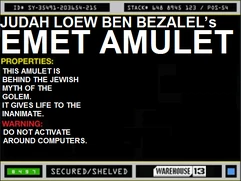 Judah Loew ben Bezalel's Emet Amulet