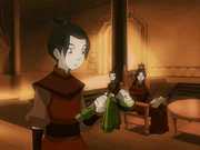 Young Azula with doll