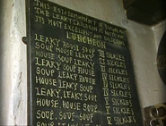 МенюCauldron's Luncheon meal
