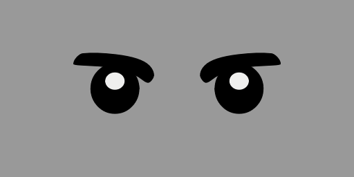 Sharpie eyes