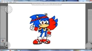 James the Hedgehog By Metal