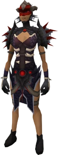 Royal d'hide armour equipped female