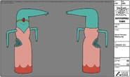 Modelsheet elbowprincessmissinghip