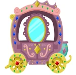 Canterlot Castle carriage