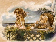 Lucia and carla illustration