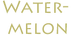 Watermelon text