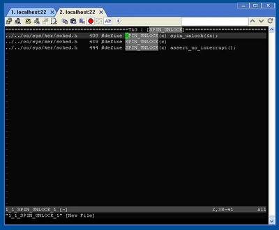 Vim ctl backslash