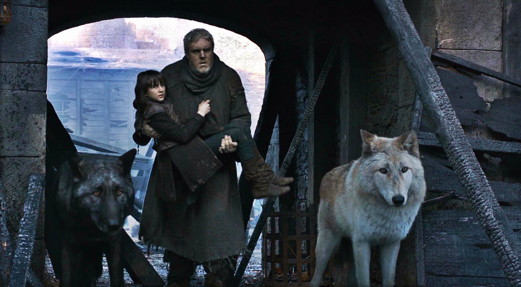 Winter Is Coming...to HBO - Page 38 Bran,_Hodor,_Summer_and_Shaggydog