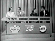 The Price is Right 1957 COnestant's row