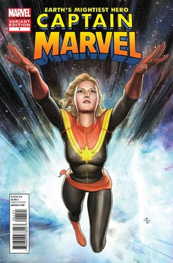 Captain Marvel Vol 7 1 Granov Variant