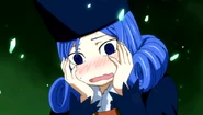 Juvia blushes at Lyon
