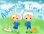 Finn and fiona chibi