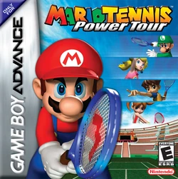Mario Tennis - Power Tour Coverart