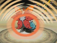 Volcarona usando zumbido