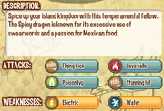 Spicy dragon info