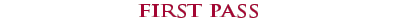 TitleFirstPass