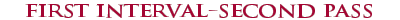 TitleFirstInterval-SecondPass