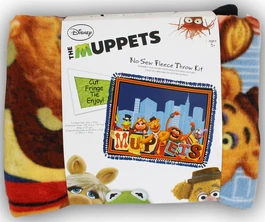 Muppets no-sew fleece blanket